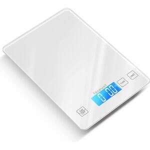 Nicewell Digital Kitchen Food Scale MQD-C018 White 22lb LCD Tare Function